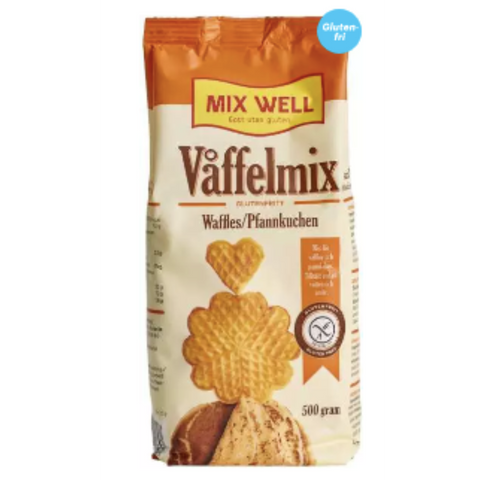 MIXWELL Pannkaks/Våffelmix Glutenfri - Pancake/Waffle Mix Gluten-free 500g-Swedishness
