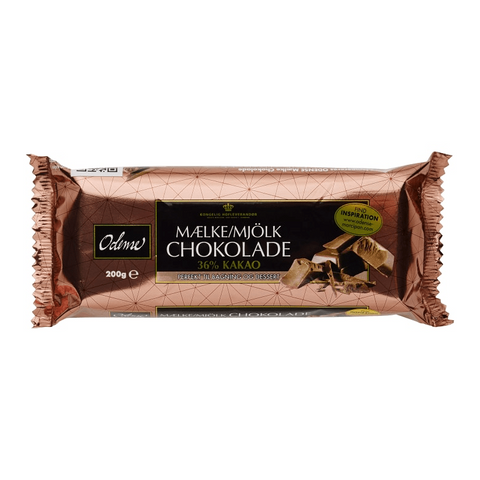 Odense Ljus Blockchoklad - Light Baking-Chocolate 200 g-Swedishness