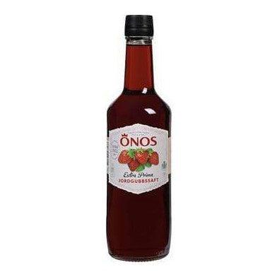 Önos Jordgubbssaft - Strawberry Cordial 58cl-Swedishness