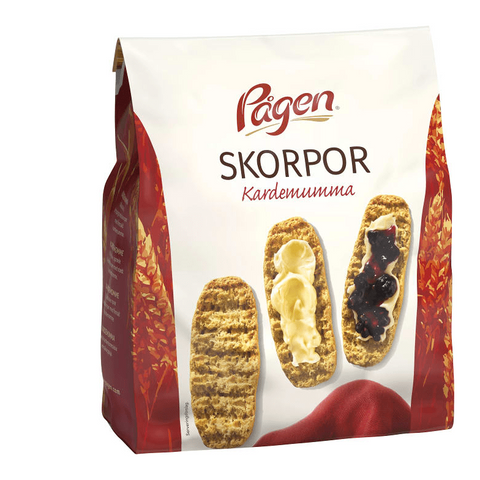 Pågen Kardemumma Skorpor - Cardamom Crisprolls 225g-Swedishness