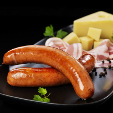 Per i Viken Korv Antonios Ost & Bacon 300g-Swedishness