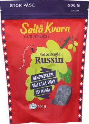 Saltå Kvarn Soltorkade Russin KRAV - Organic Raisins 250 g-Swedishness