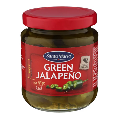 Santa Maria Green Jalapenos - Jalapenos 215g-Swedishness