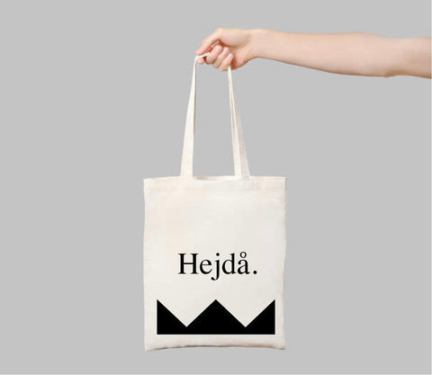 Swedishness Tote Bag Color Natural-Swedishness