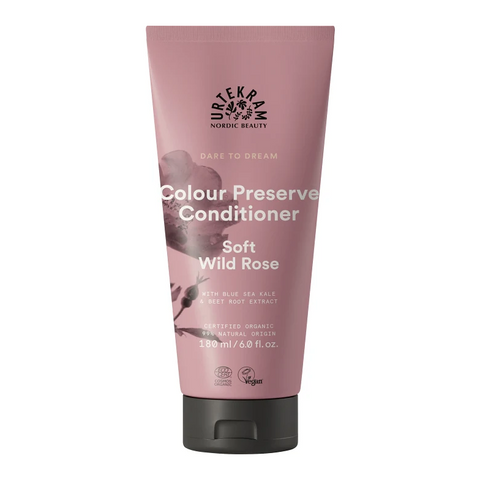 Urtekram - Colour Preserve Conditioner - Soft Wild Rose 180 ml-Swedishness