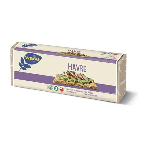 Wasa Knäckebröd Havre 560g - Brownbaked Crispbread Oat 560g-Swedishness