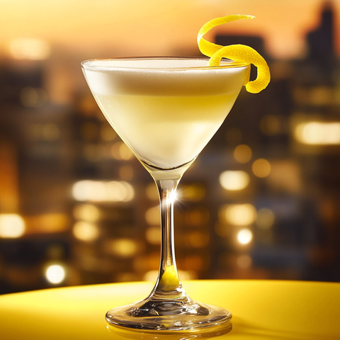 Cinnamon White Lady Cocktail