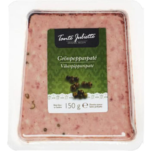 Tante Juliette Grönpepparpaté - Greenpepper paté  -  150 g