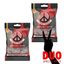 DUO Candypeople Peacemärke Jordgubb/Lakrits - Strawberry & Salty Liquorice 80 g X 2