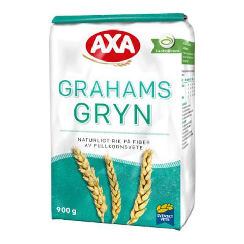AXA Grahamsgryn - Graham Groats 900g-Swedishness