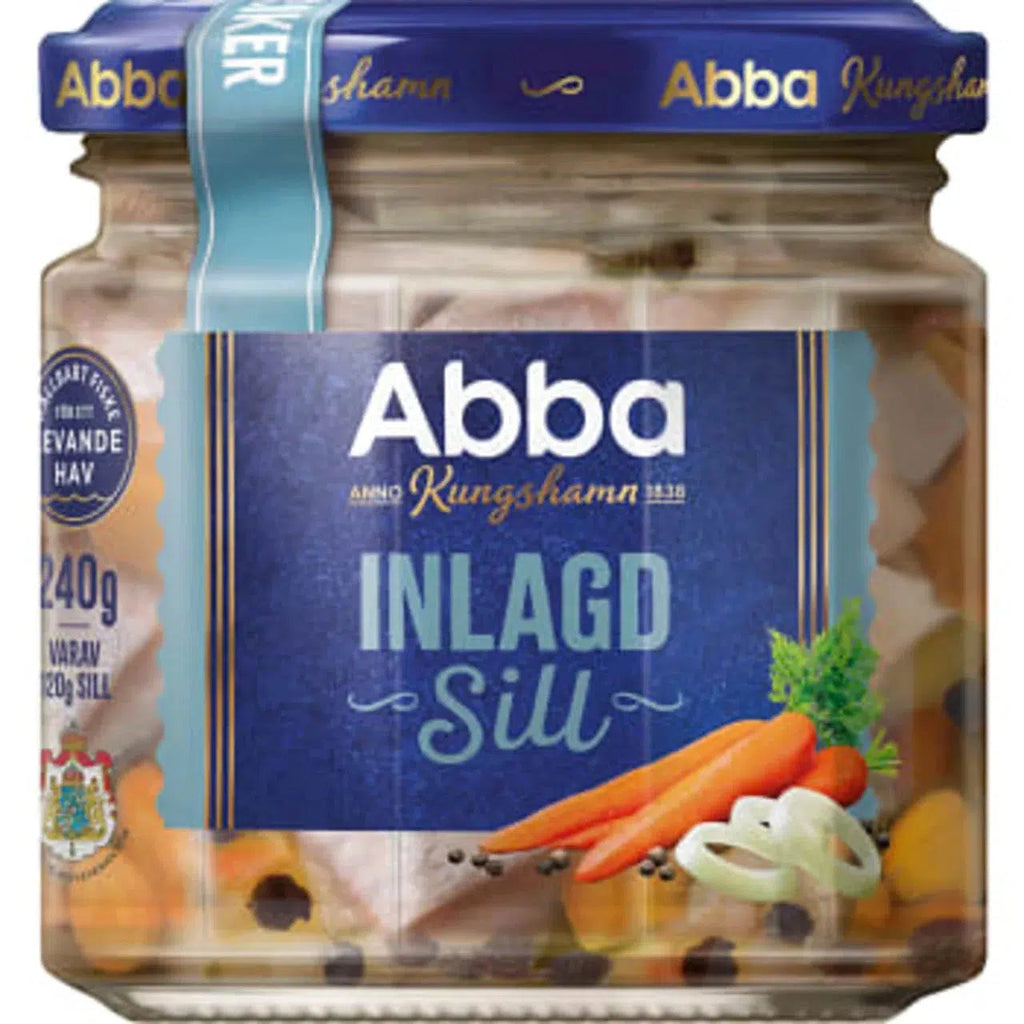 Abba Inlagd Sill - Pickled herring - 240 g-Swedishness