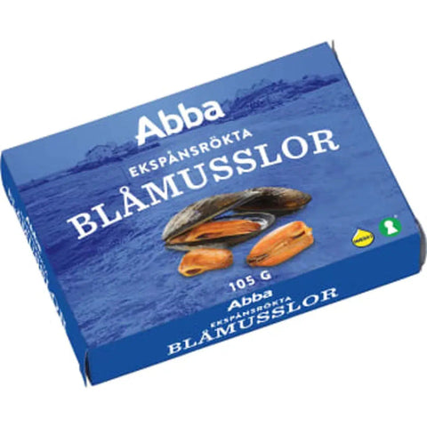Abba Rökta Musslor - Smoked Mussels 105g-Swedishness