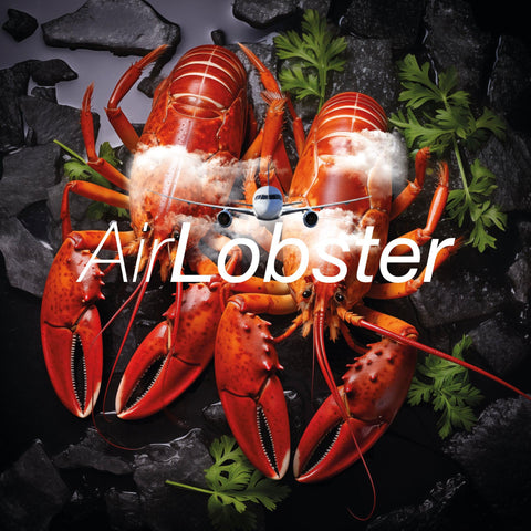 AirLobster - 2 X Swedish Fresh Lobsters UPS Shipped-Swedishness