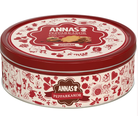 Annas Pepparkakor Moomin Plåtburk - Gingerbread Tinbox Original - 280 g-Swedishness