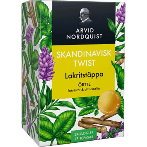 Arvid Nordquist Örtte Lakritstäppa EKO 17-p - Herbal Tea Licorice Steppe ECO 17-p-Swedishness