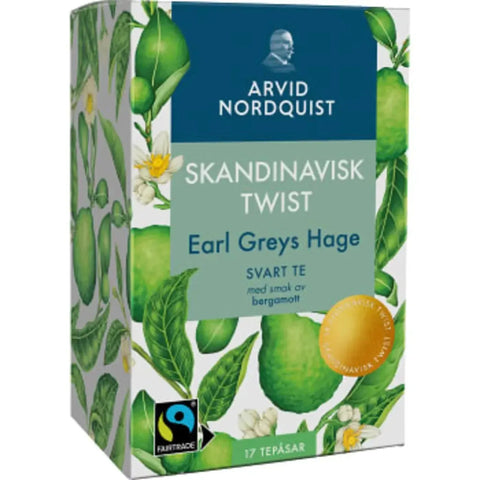 Arvid Nordquist Svart Te Earl Greys Hage 17-p - Black Tea Earl Grey's Garden 17-p-Swedishness