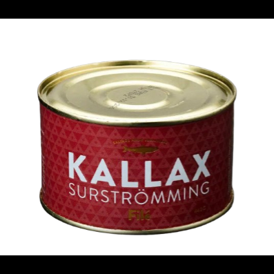 BD Fisk KALLAX Surströmming Filé - Fermented Herring 440/300g-Swedishness