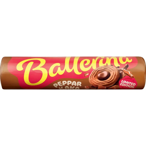 Ballerina Söta kex fyllda Pepparkaka - Sweet biscuit filled Gingerbread - 205g-Swedishness