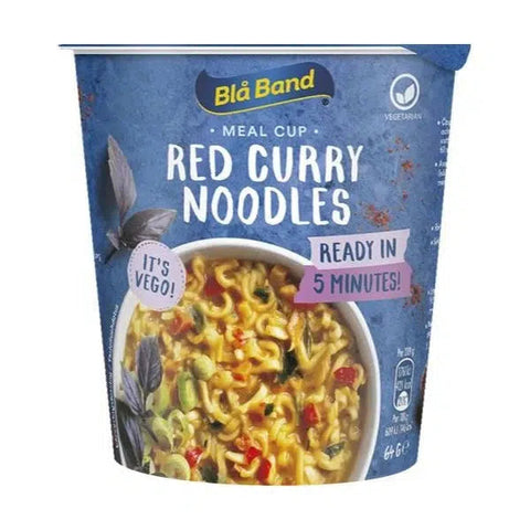 Blå Band Red Curry Noodles - Red Curry Noodles - 70g-Swedishness