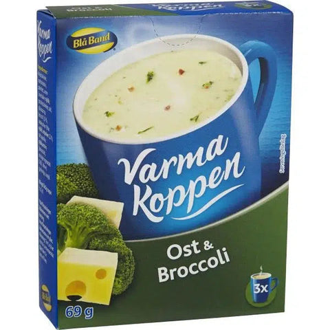 Blå Band VK Ost Broccoli soppa - Cheese/Broccoli Soup 6dl-Swedishness
