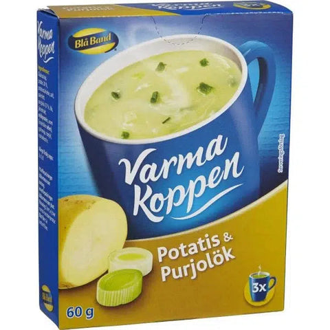 Blå Band VK Potatis Purjolöksoppa - Potato Leek Soup - 6dl-Swedishness