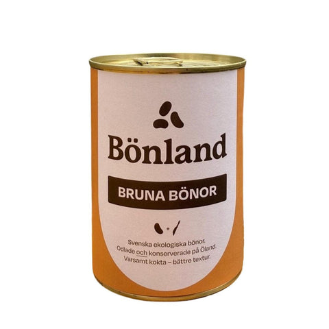 Bönland Bruna Bönor EKO - Brown Beans ECO -  410 g-Swedishness