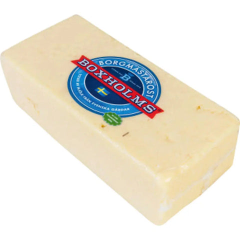 Boxholms Borgmästarost hårdost - hard cheese approx - 790 g-Swedishness