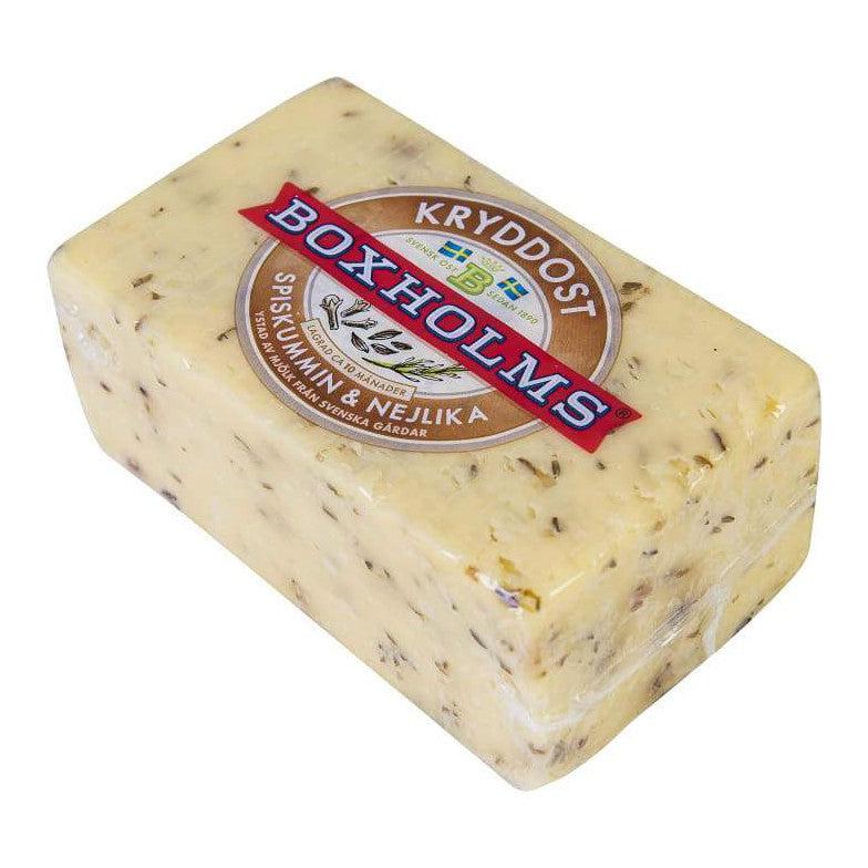 Boxholms Kryddost 31% - Seed-spiced cheese approx 500g-Swedishness