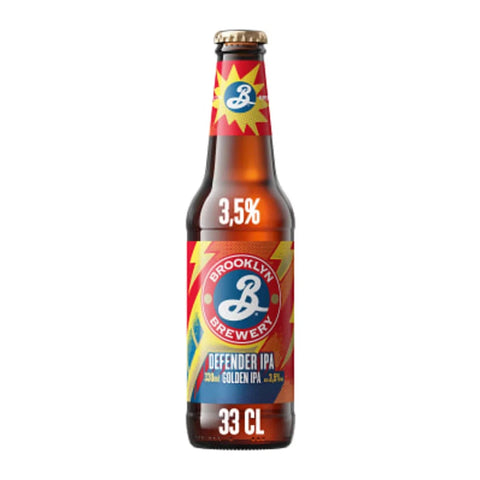 Brooklyn Defender IPA Folköl - Folk Beer IPA 3.5% vol - 33cl-Swedishness