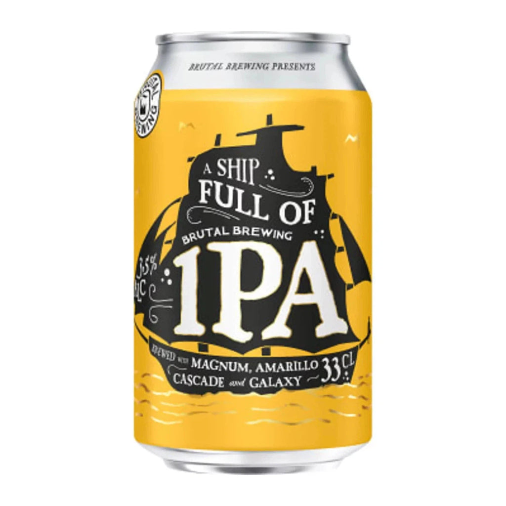Brutal Brewing A Ship Full Of IPA 3.5% vol - 33cl-Swedishness