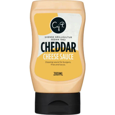 Caj P Färdigsås Cheddar cheese - Cheddar cheese Sauce - 280 ml-Swedishness