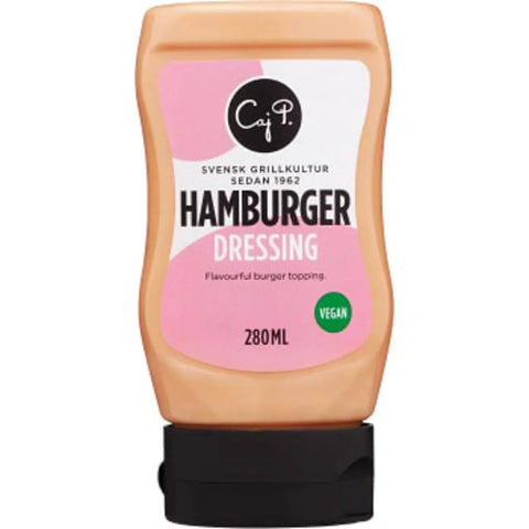 Caj P Hamburgerdressing - Hamburger dressing - 280 ml-Swedishness