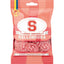 Candypeople Gelegodis S-Märke Hallonsura - S-Märke Sour Raspberry Gummies - 80g-Swedishness