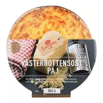 Carolines Kök Västerbottenost Paj - Cheese Pie - 300g-Swedishness