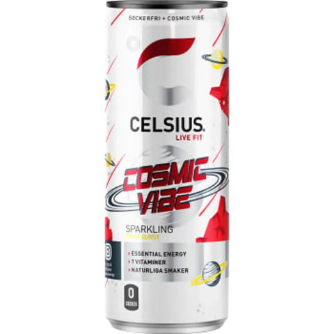 Celsius Energidryck Cosmic Vibe - Energy Drink Cosmic Vibe 35,5cl-Swedishness