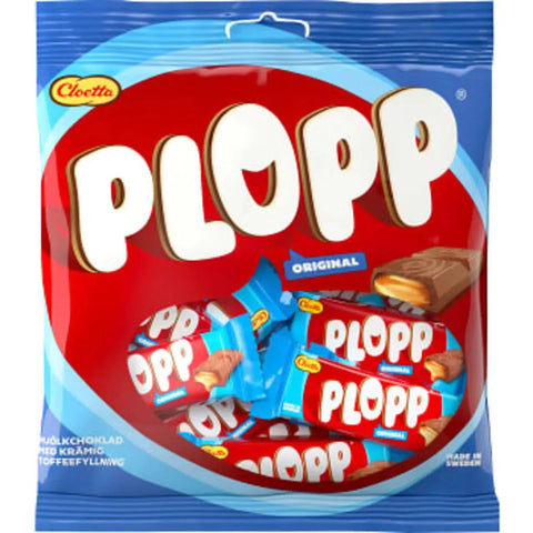 Cloetta Choklad Plopp mini påse - Chocolate Plopp mini bag - 158g-Swedishness