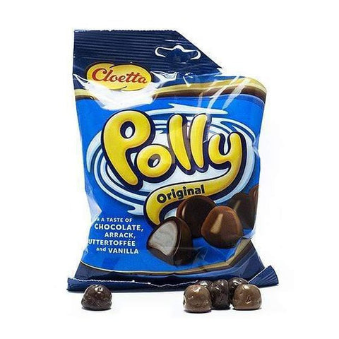 Cloetta Polly BLUE Original - Butterscotch with Chocolate 200 g-Swedishness