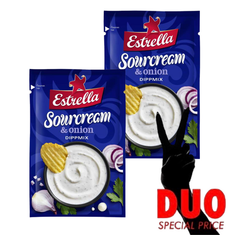 DUO Estrella Sourcream & Onion Dip Mix 24g X 2-Swedishness