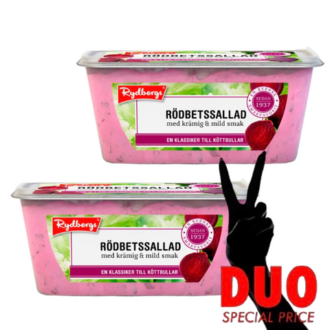 DUO Rydbergs Rödbetssallad - Beetroot salad 200 g X 2-Swedishness