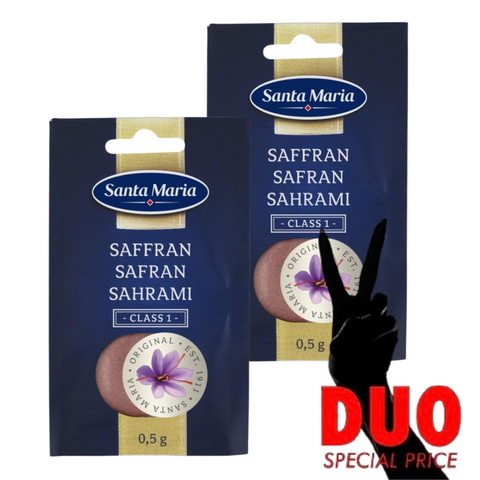 DUO Santa Maria Saffran - Saffron 0.5 g X 2-Swedishness