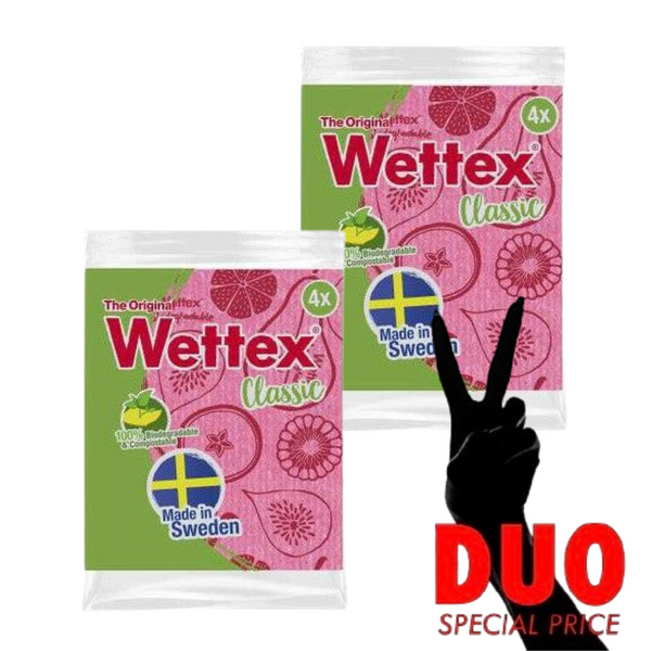 DUO Vileda Wettex - Dishcloth 4 pcs X 2 – Swedishness