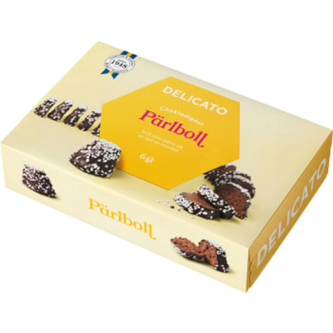 Delicato Pärlboll - Chocolate ball 6 pieces, 240g-Swedishness