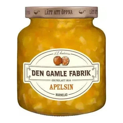 Den Gamle Fabrik Apelsin Marmelad - Orange Marmelade 380g-Swedishness