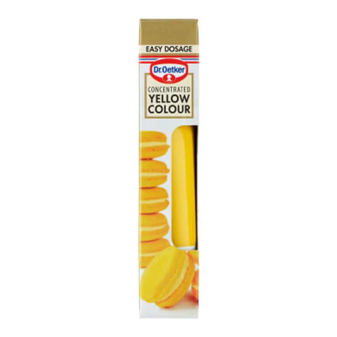 Dr Oetker Gelfärg Gul - Gel color Yellow - 15g-Swedishness