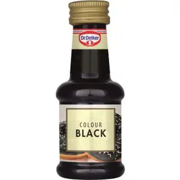 Dr Oetker Hushållsfärg SVART - Household color BLACK - 30ml-Swedishness