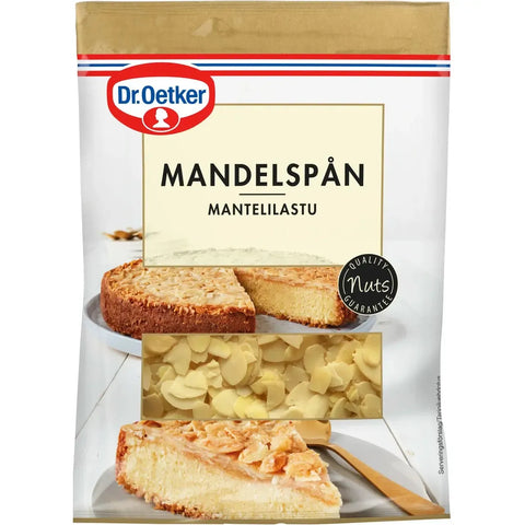 Dr. Oetker Mandelspån - Almond flakes 100g-Swedishness