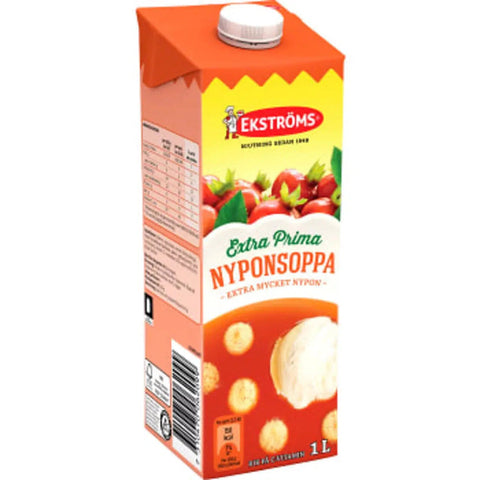 Ekströms Extra Prima Nyponsoppa - Rosehip Soup - 1 l-Swedishness