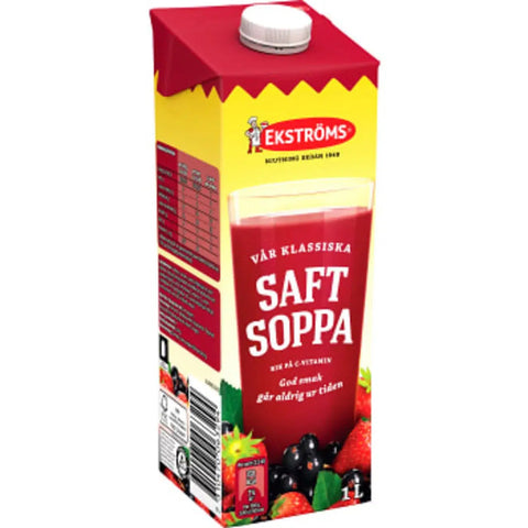 Ekströms Saftsoppa Original - Juice Soup original - 1 l-Swedishness