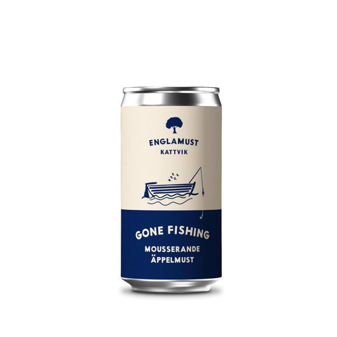 Englamust Gone Fishing mousserande äppelmust - sparkling apple cider 250 ml-Swedishness