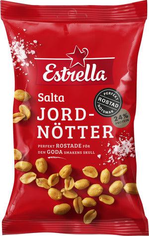 Estrella Jordnötter salta - Salted peanuts 275 g-Swedishness